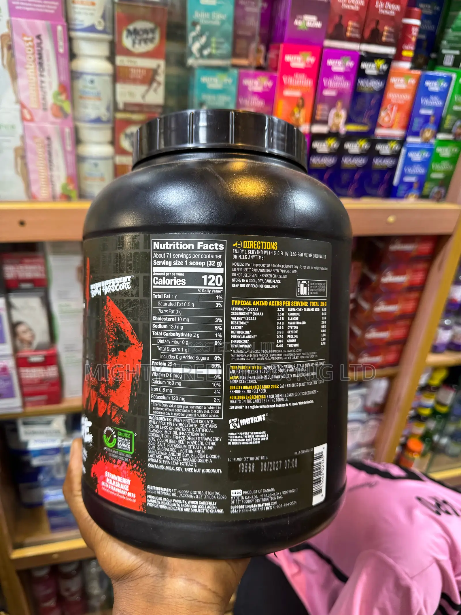 Mutant Iso Surge 5lbs
