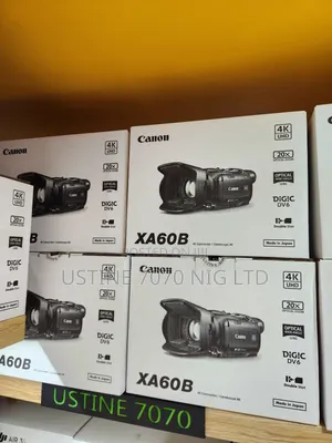 Xa60b Canon Video Camera (New)