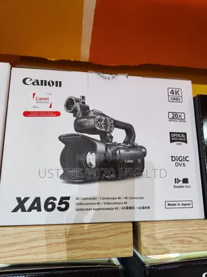 Xa65 Canon Video Camera (New)