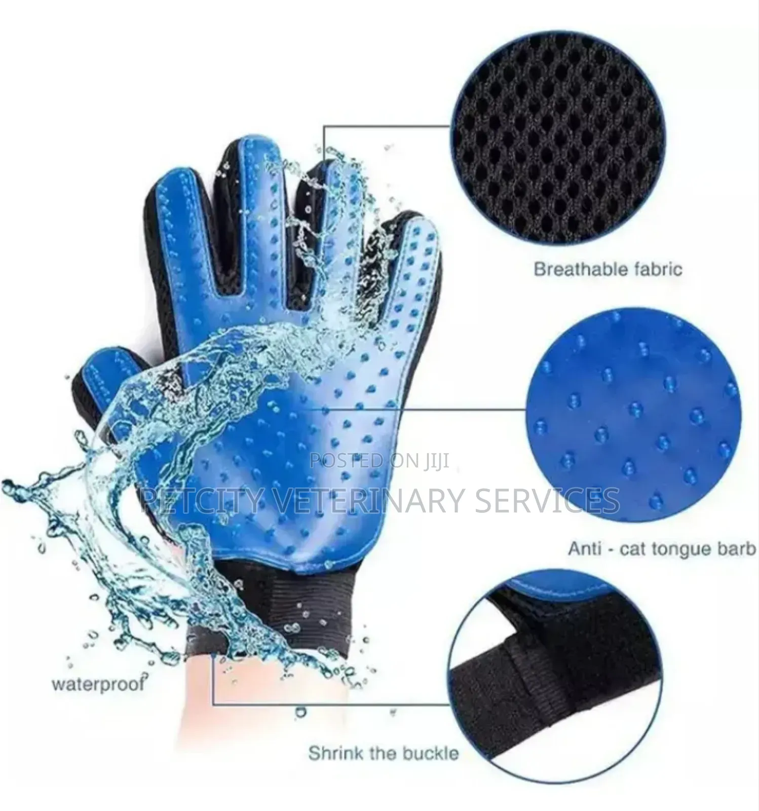 Pet Glove Bath Brush!