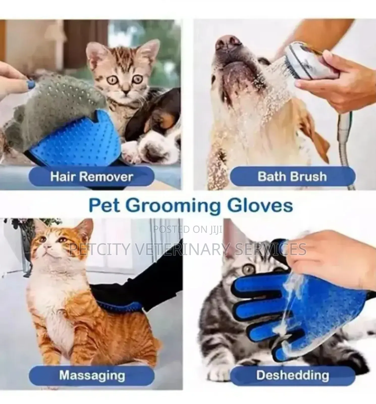 Pet Glove Bath Brush!