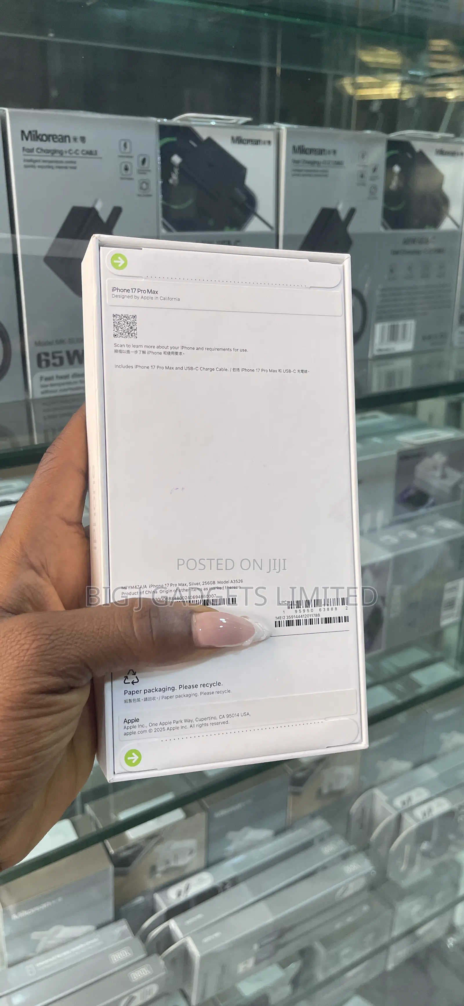 New Apple iPhone 17 Pro Max 256 GB Silver