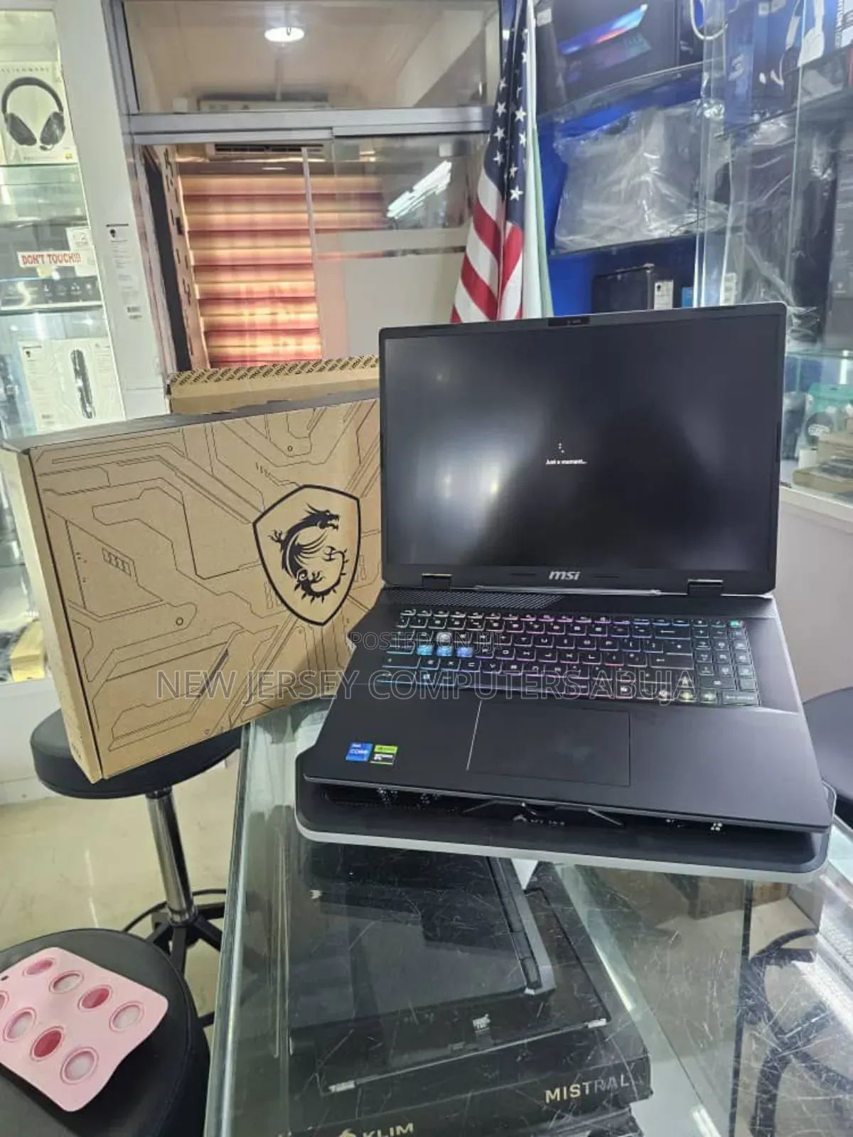 New Laptop MSI 16GB Intel Core i7 SSD 1T