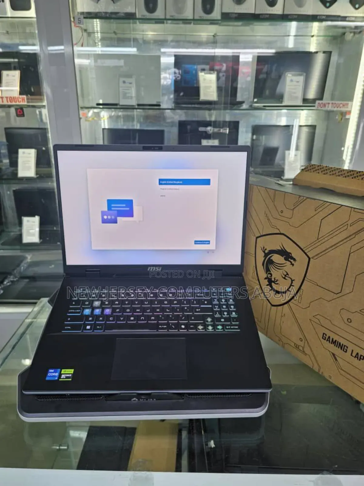New Laptop MSI 16GB Intel Core i7 SSD 1T
