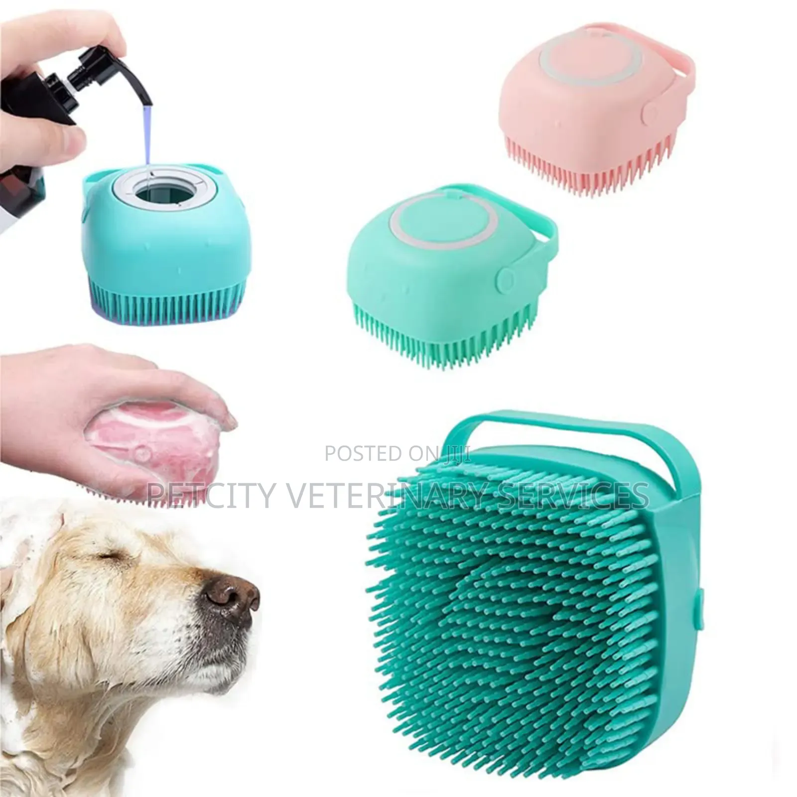 Pet Silicone Bath Brush!