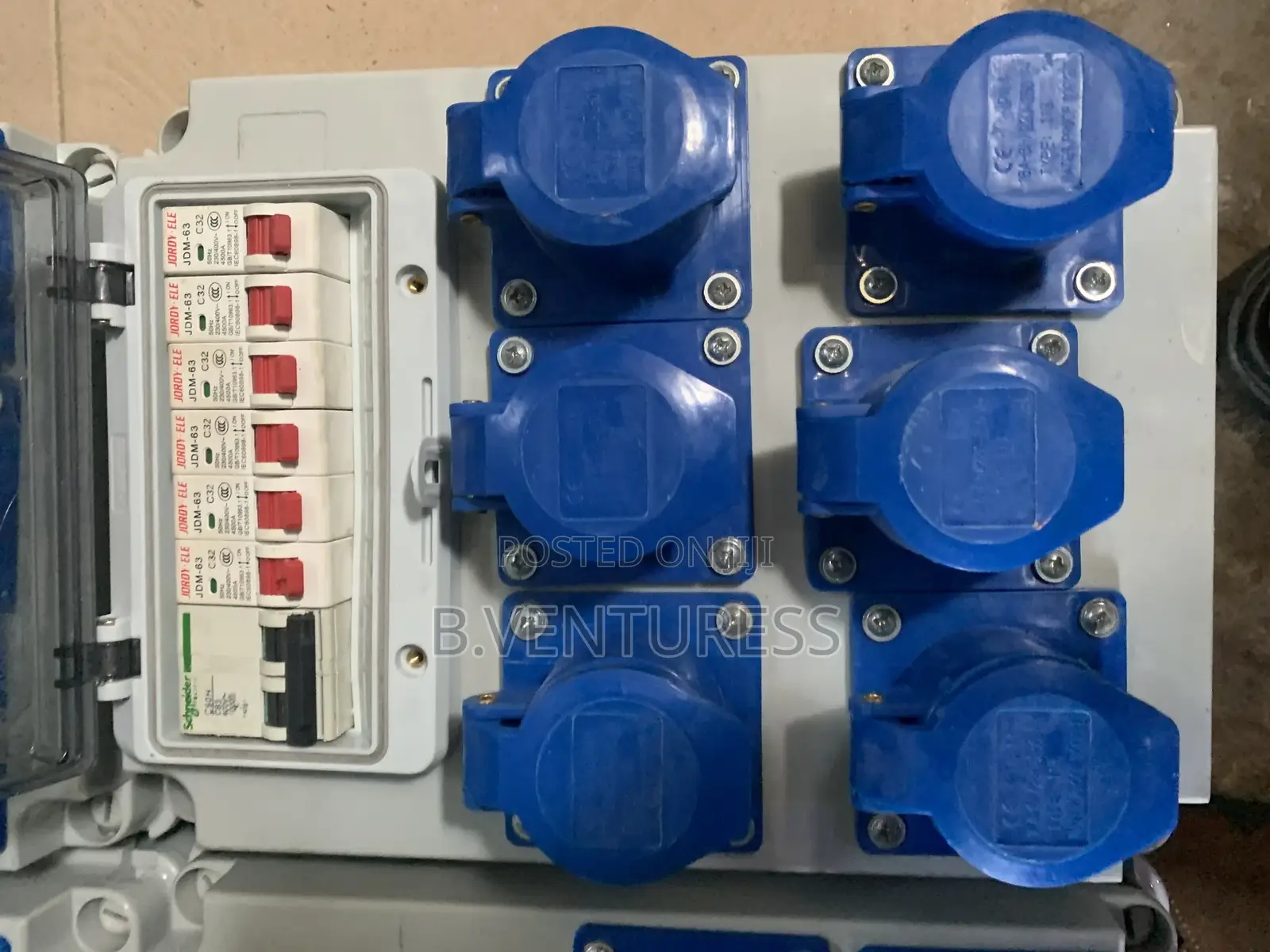 Industrial Portable Socket Distribution Box
