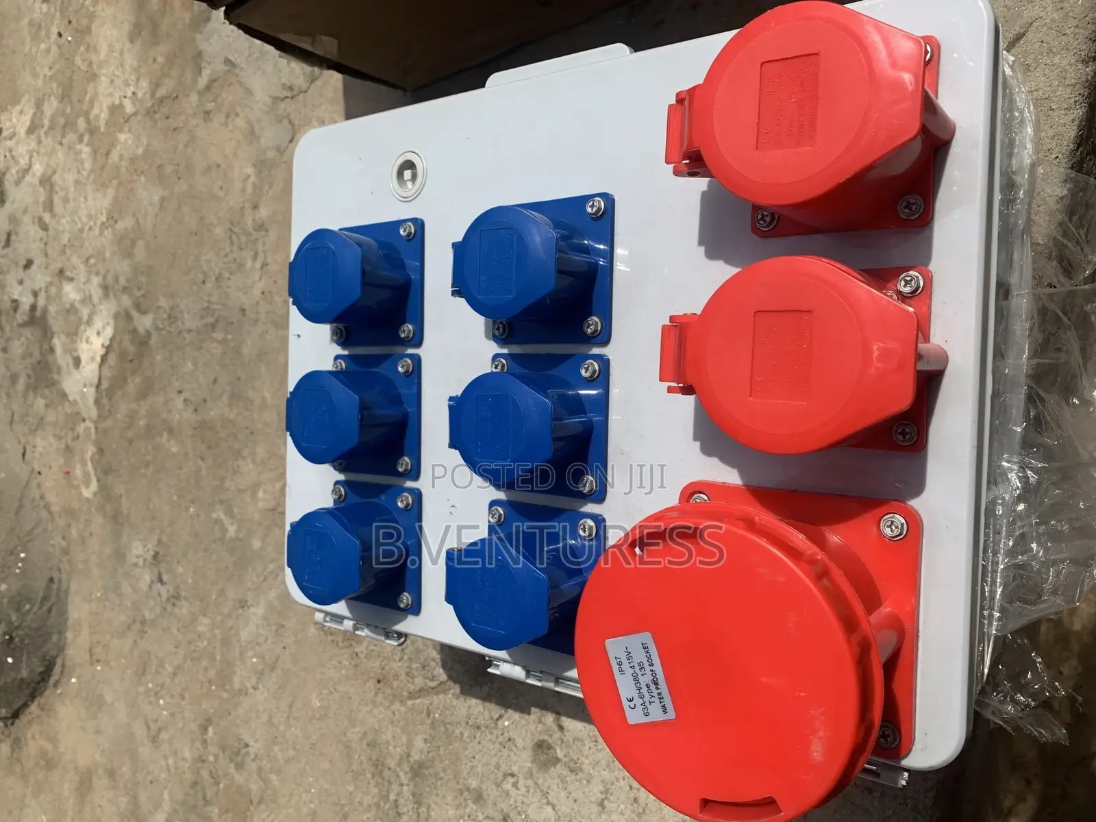 Industrial Portable Socket Distribution Box