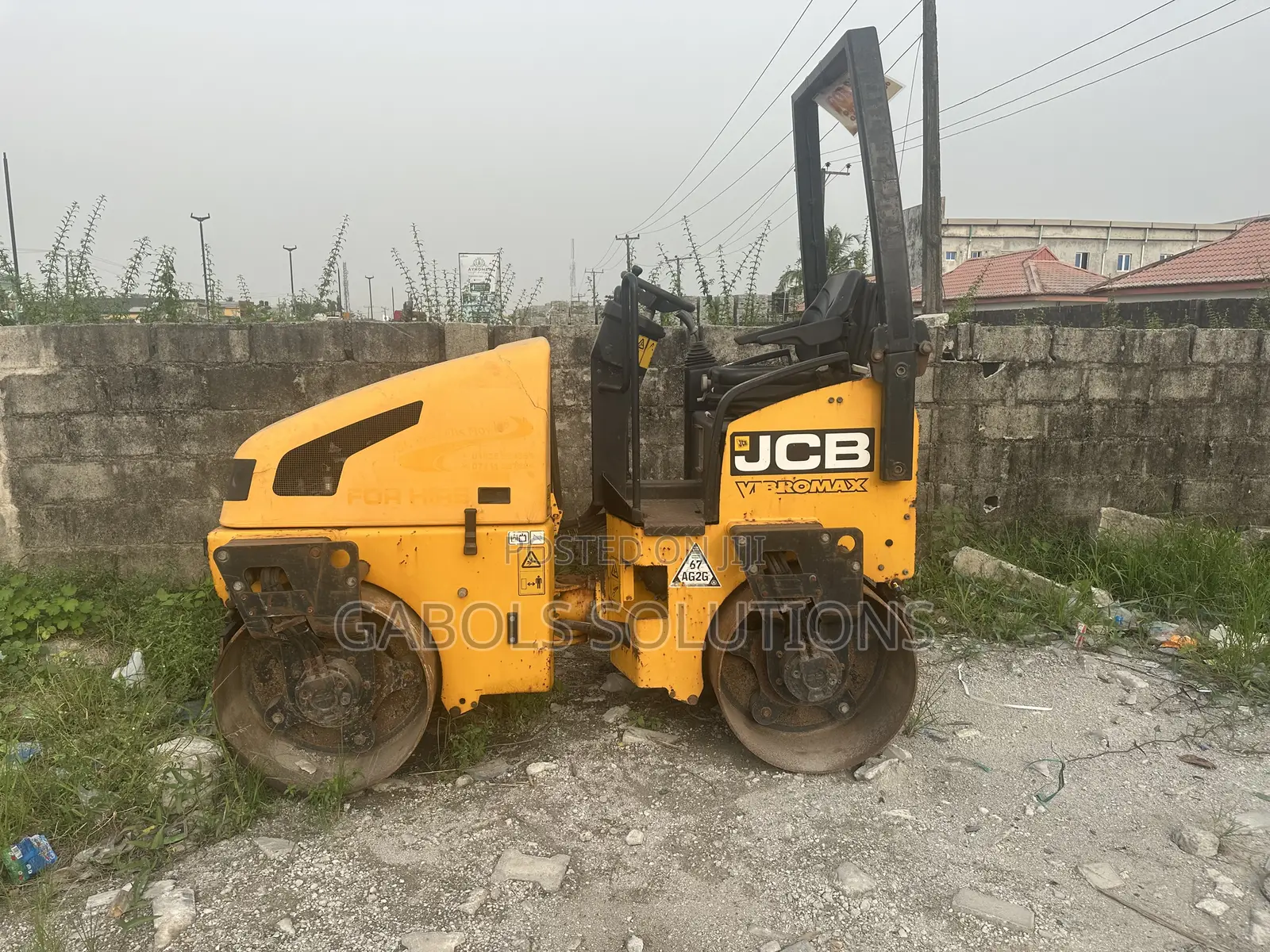 3 Tons JCB Vibro Roller