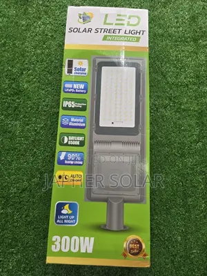 300w All-in-one Solar Street Light – Heavy Duty Security