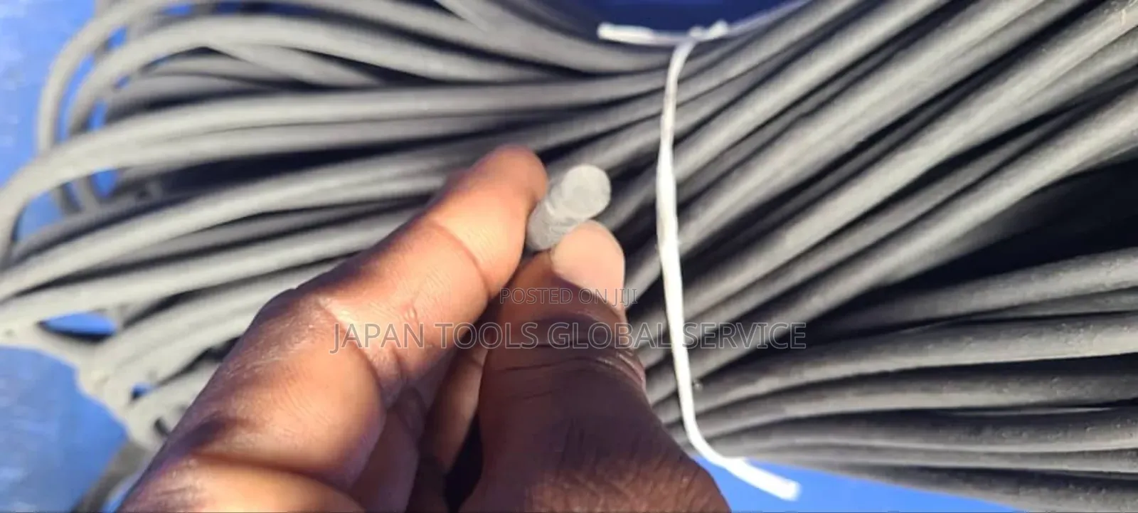 Black Nitrile Solid Rubber Cord (All Sizes Available)