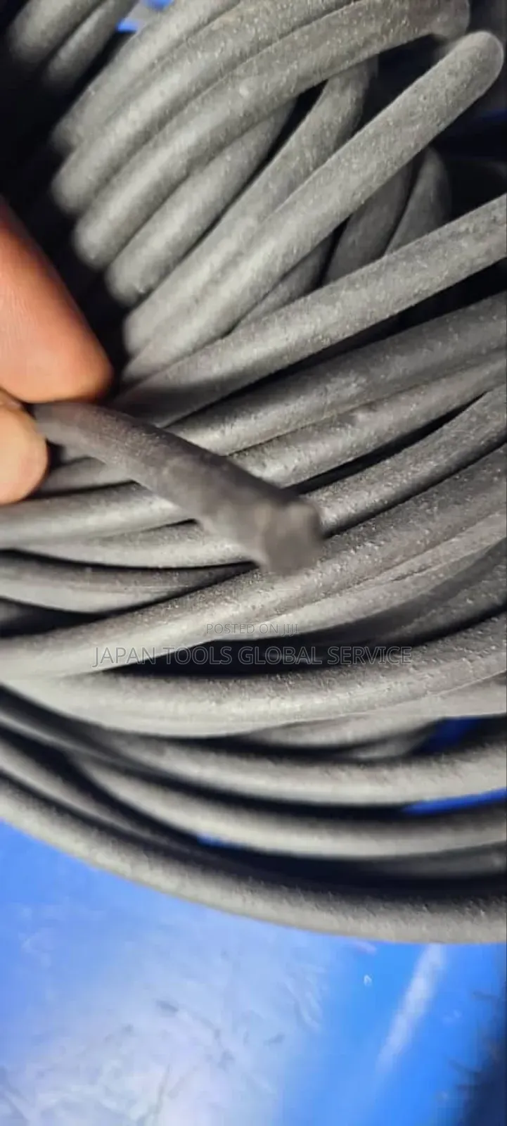 Black Nitrile Solid Rubber Cord (All Sizes Available)