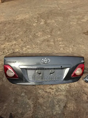 2010 Toyota Corolla Boot