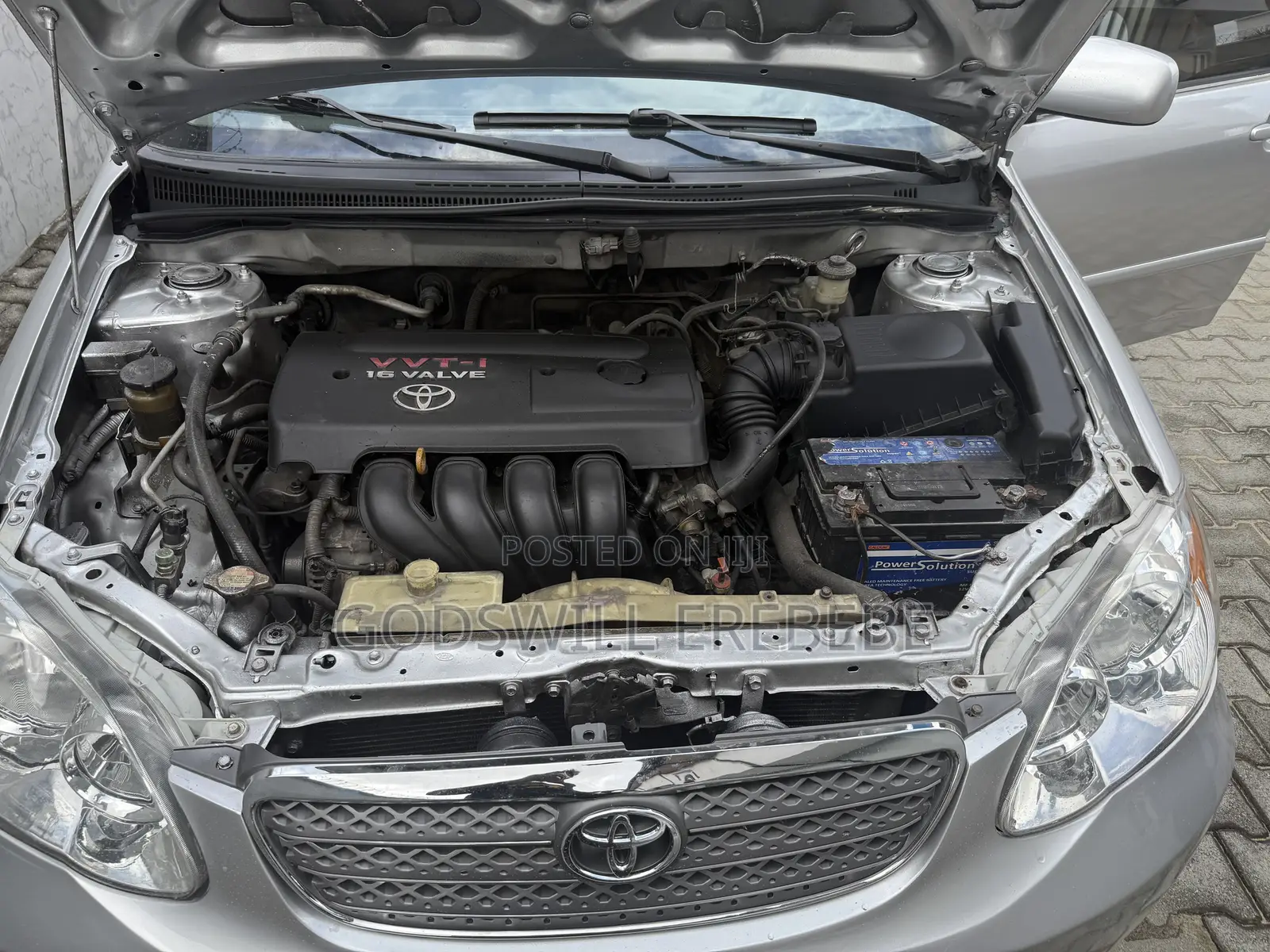 Toyota Corolla Sedan 2003 Silver
