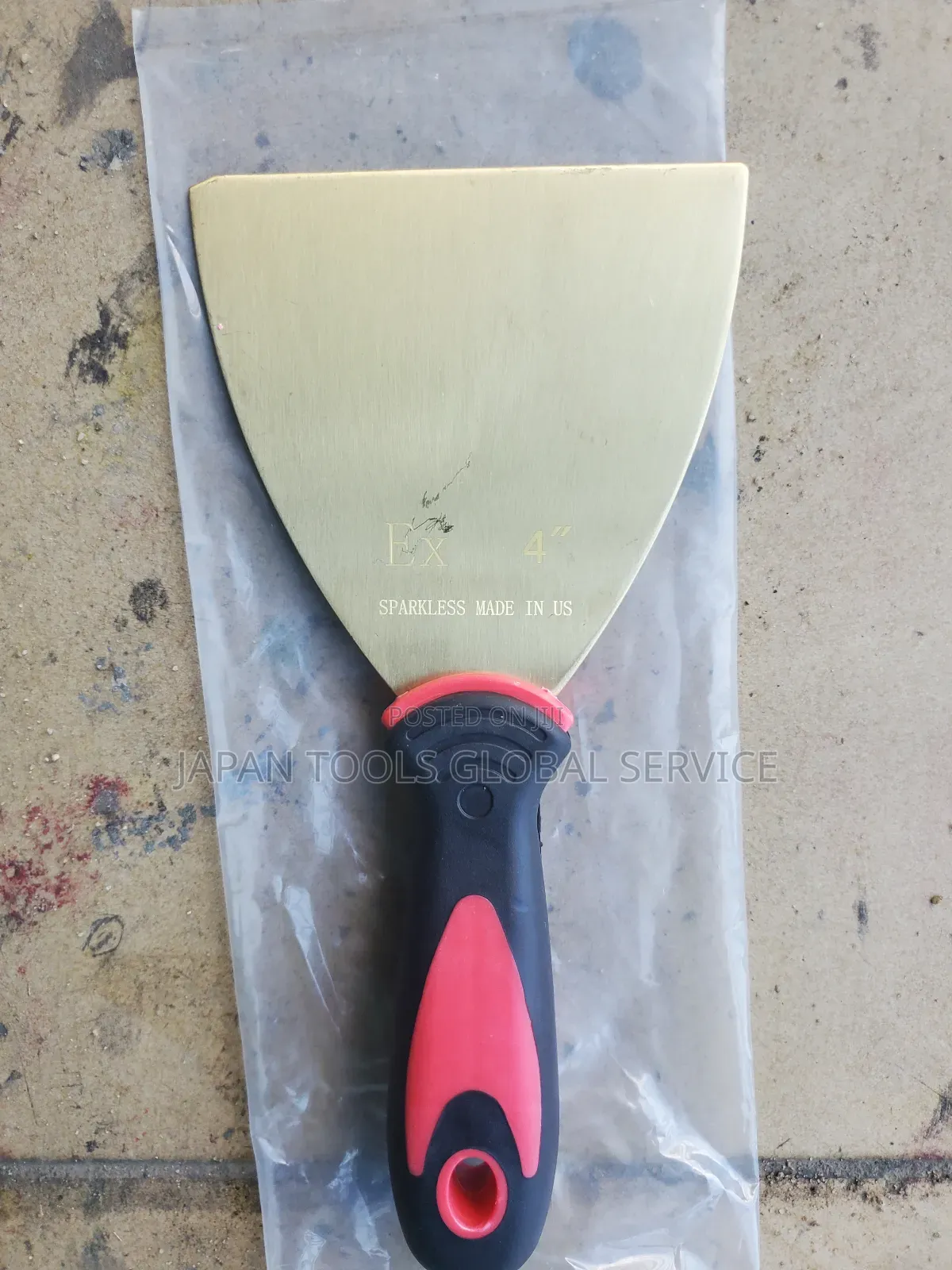 Brass Scraper 4"