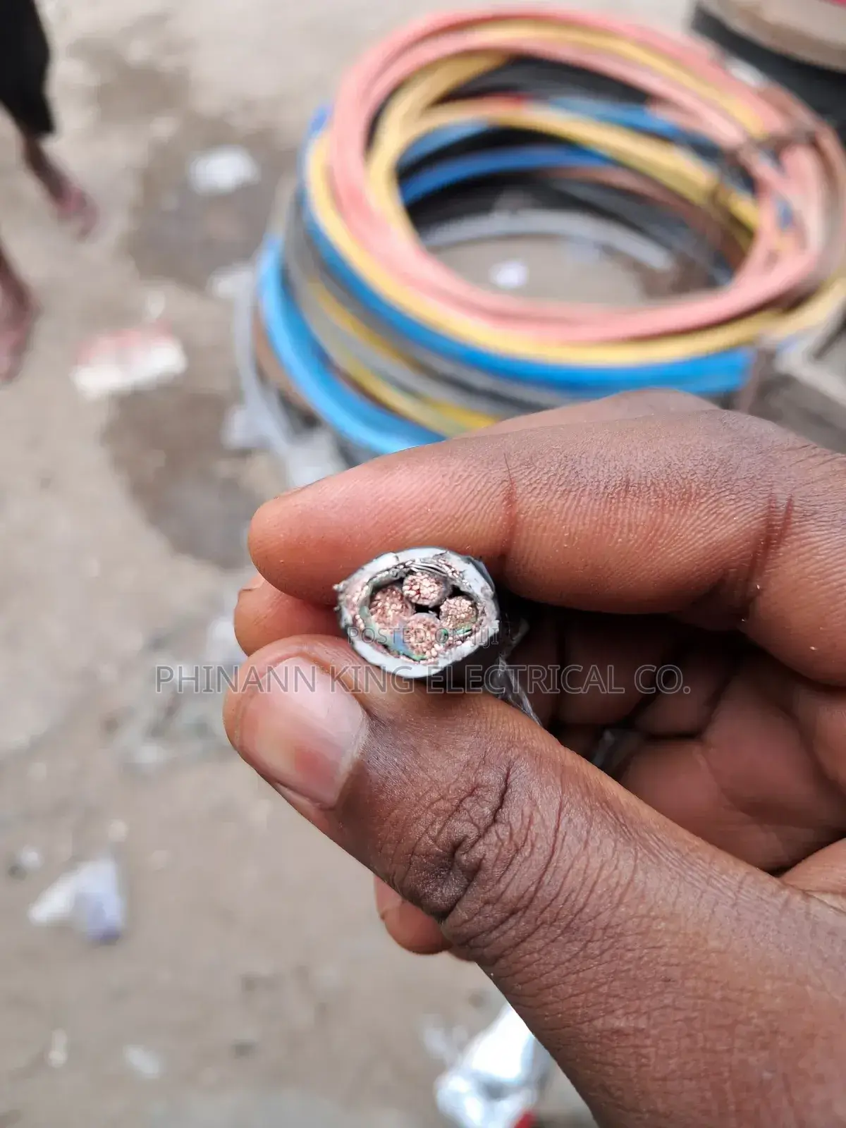 6mm 4core Flexible Wire With Screen