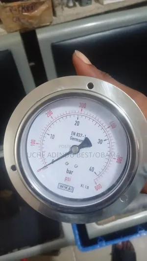 Pressure Gauge Wika 0-40bar 4 Inches