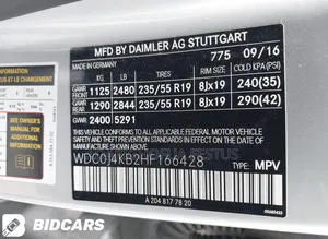 Mercedes-Benz GLC-Class 2017 Silver