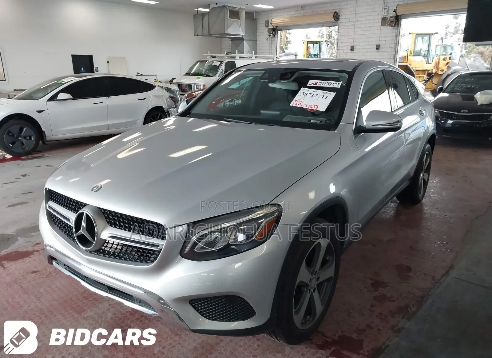 Mercedes-Benz GLC-Class 2017 Silver