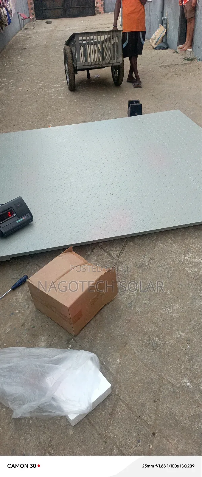 2/2 Meter Digital Floor Scale