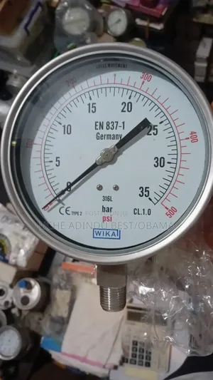 6 Inches Pressure Gauge 0-500psi Wika