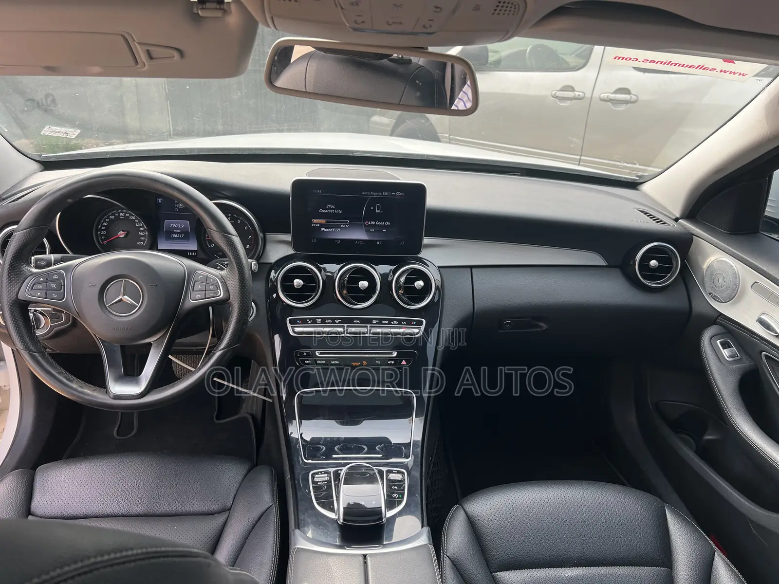 Mercedes-Benz C300 2015 White