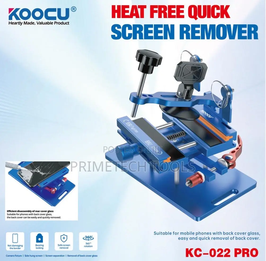 Heat Free Quick Screen Remover