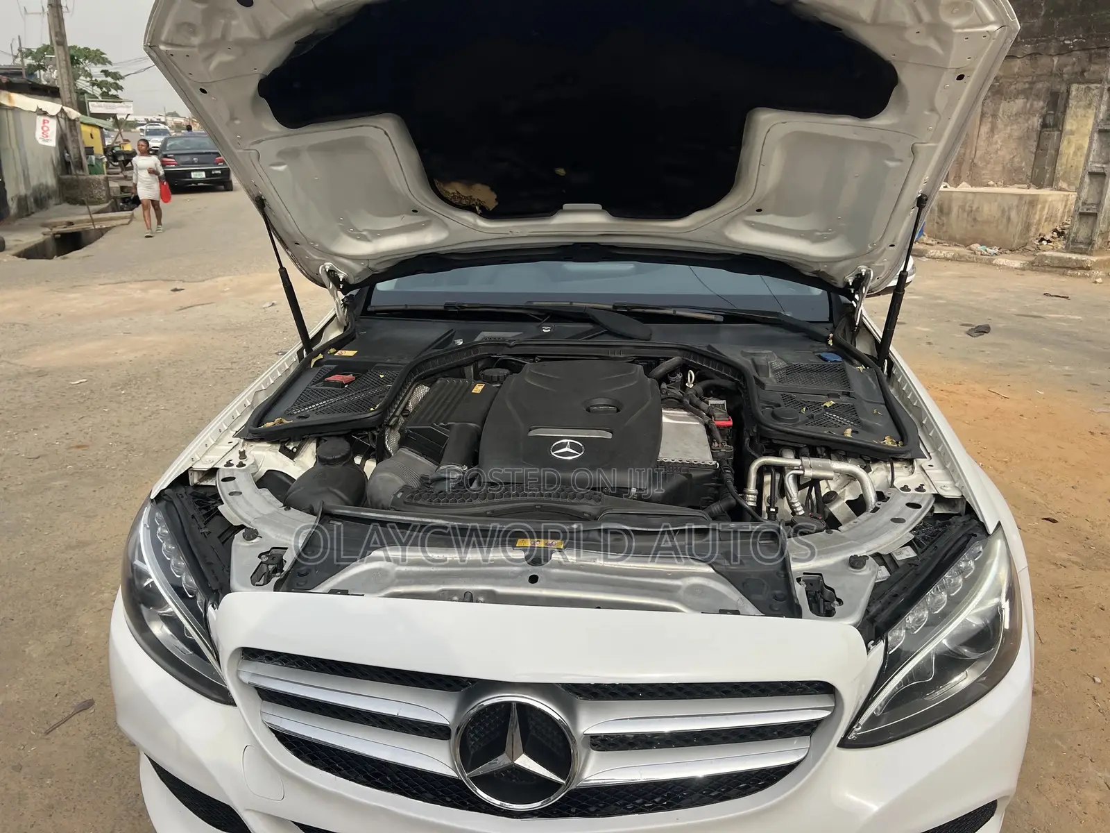 Mercedes-Benz C300 2015 White
