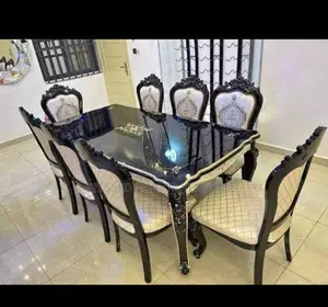 High Quality, Imported Dining Table With Six Chairs Available