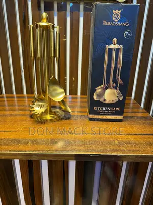 7pcs Kitchen Tools Gold