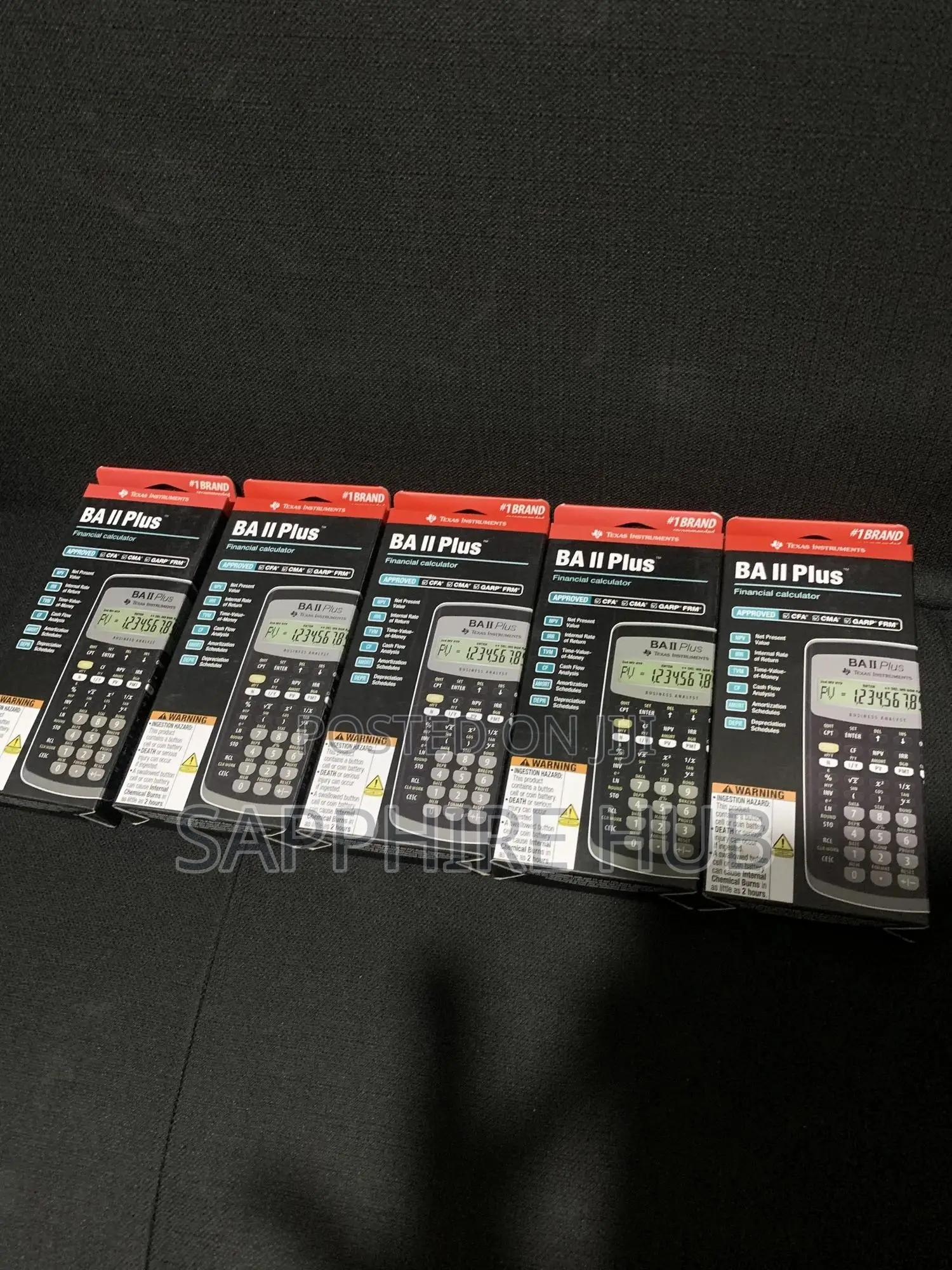 Texas Instruments Ba Ii Plus Financial Calculator