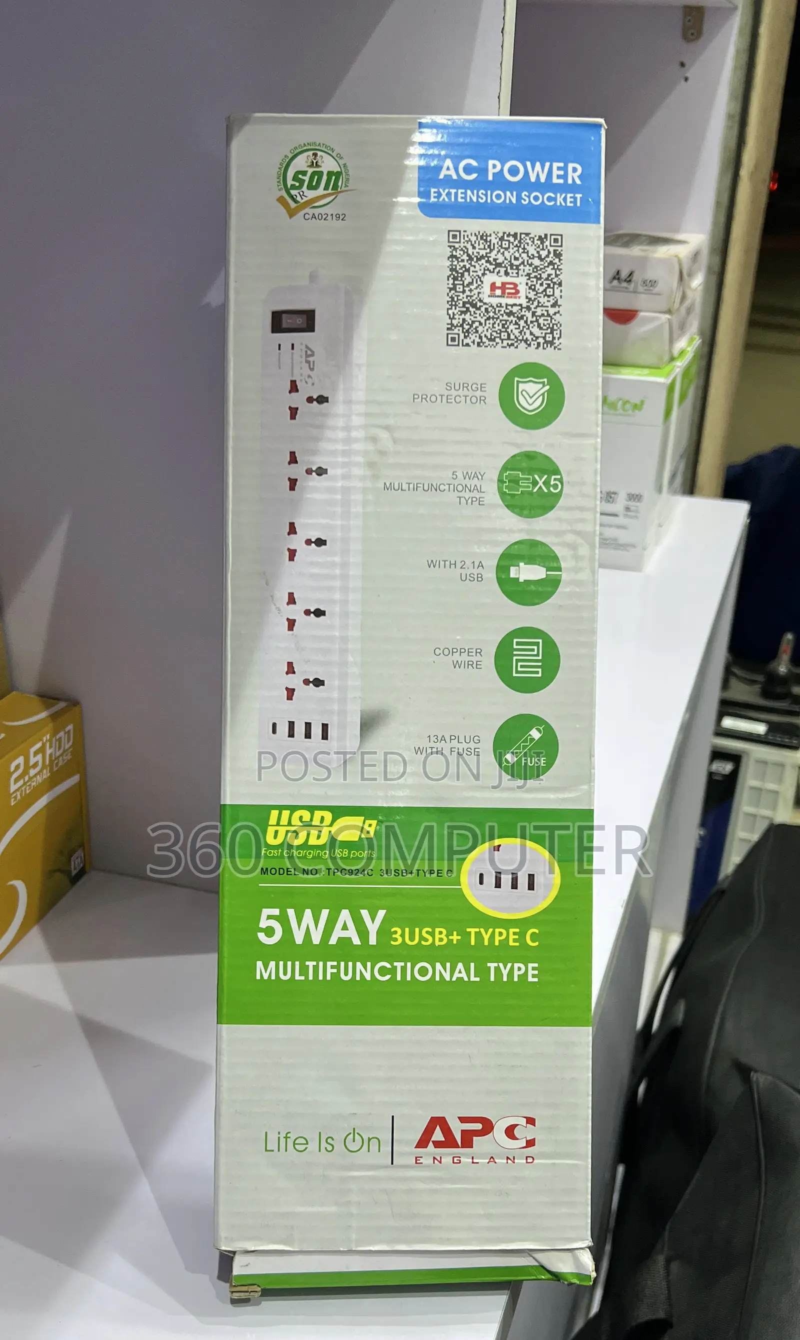 Ac Power Extension Socket