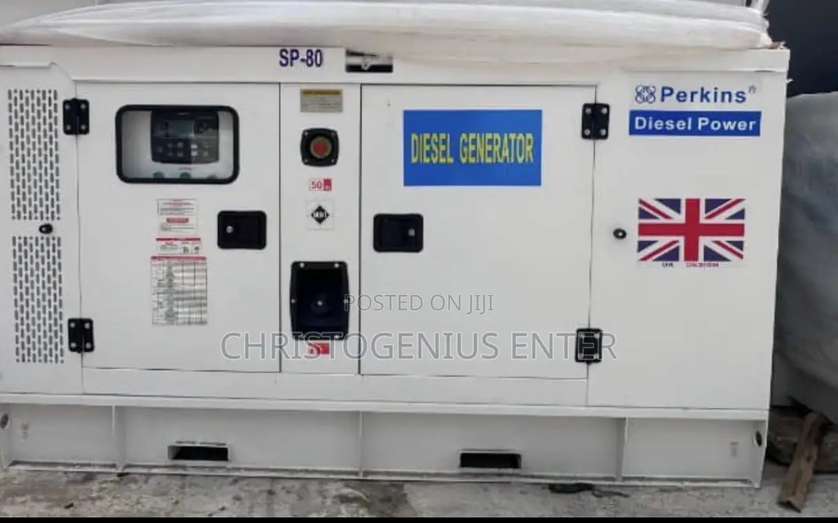 England 80kva Soundproof Perkins Generator