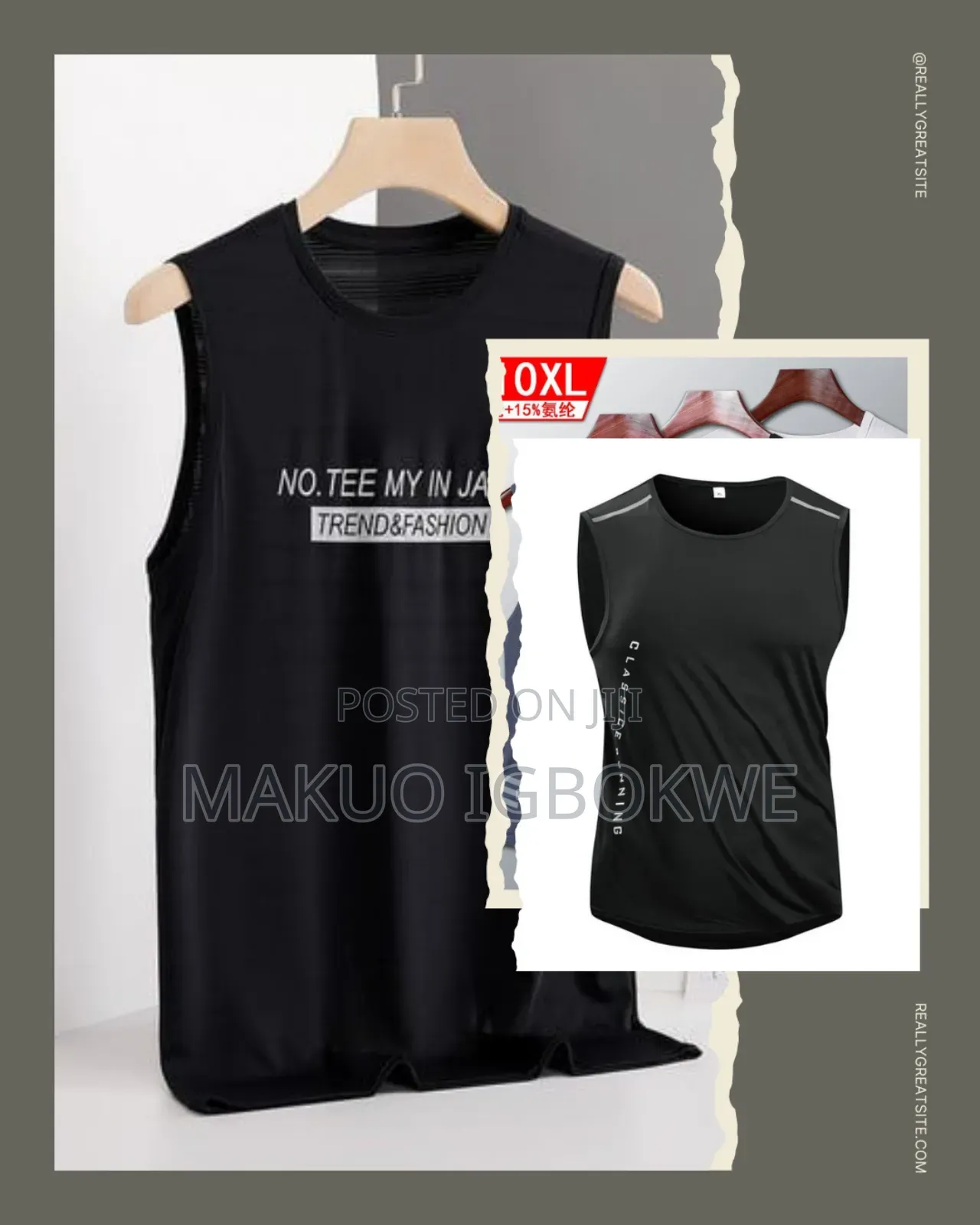 Gym Singlet Outfits