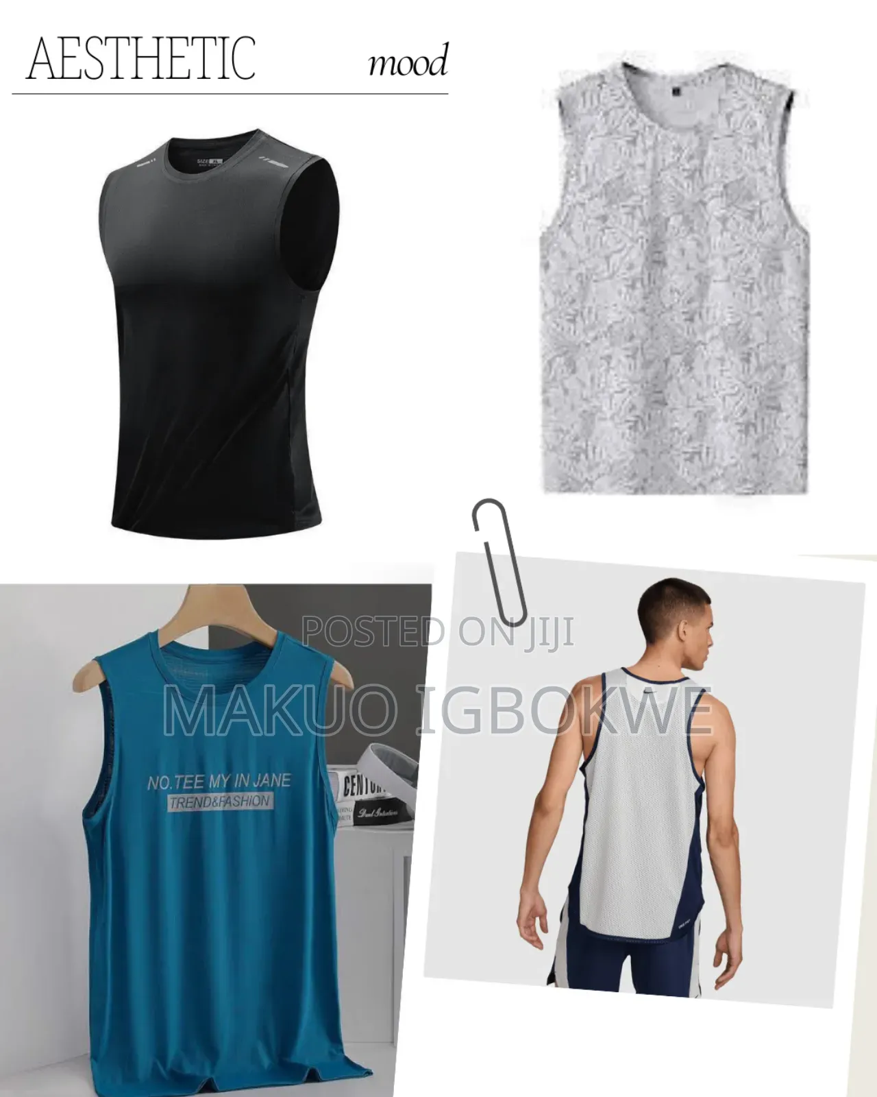 Gym Singlet Outfits