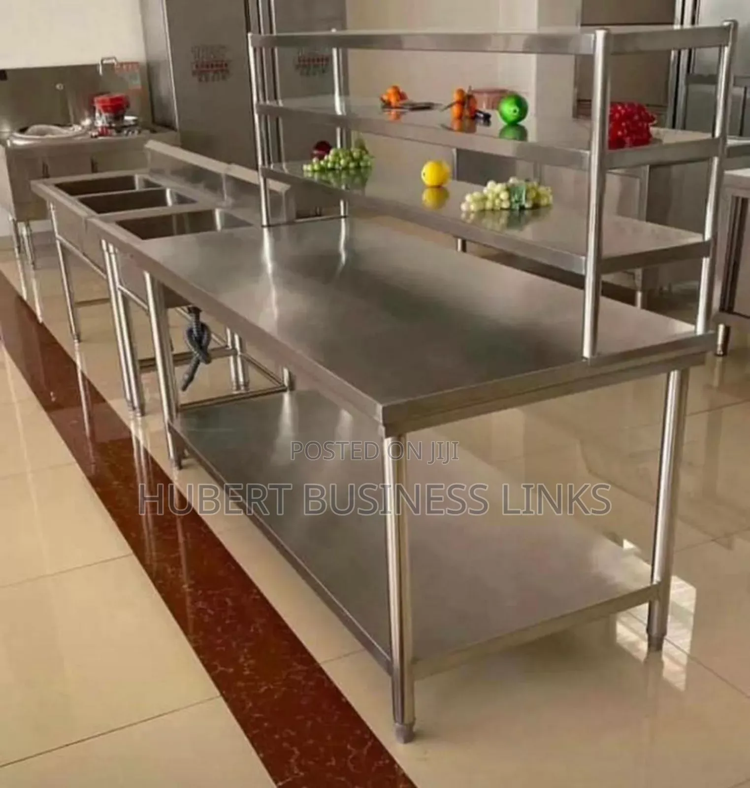 Working Table With Shelve