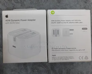 Apple 40w Dynamic Power Adapter With 60w Max