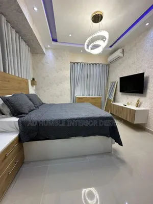 Wooden Bedframe With Bedside