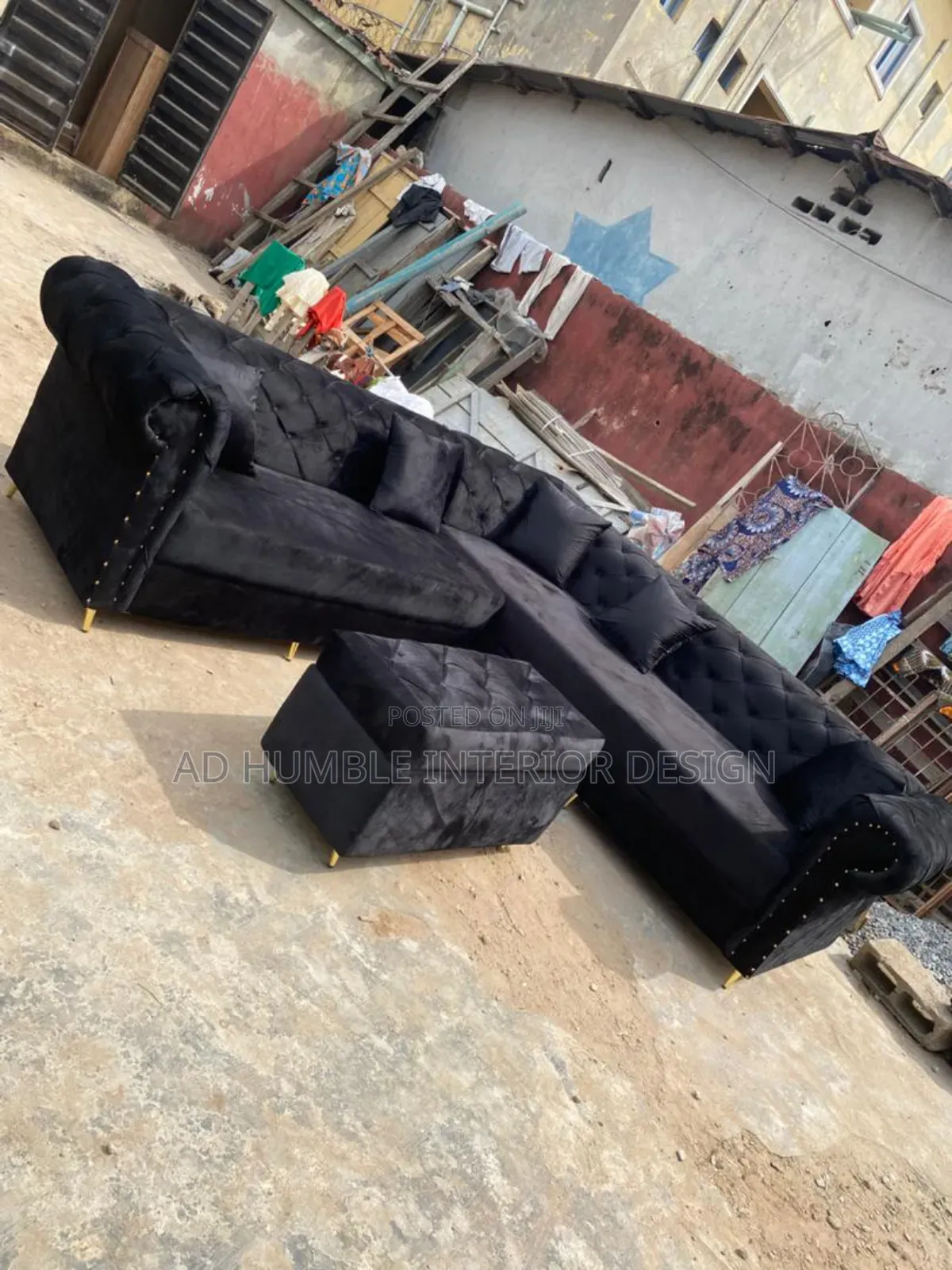 Black Standard Sofa Chair