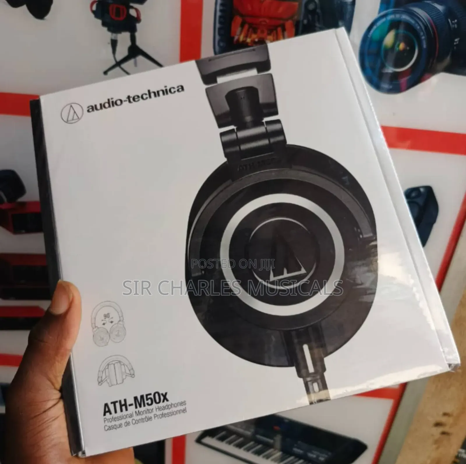 Audio-Technica Ath-M50x Professional Studio Headset
