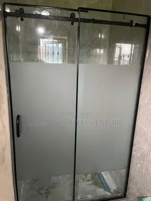 This 10mm Black Profile Shower Cubicle Is the Ultimate Modern 