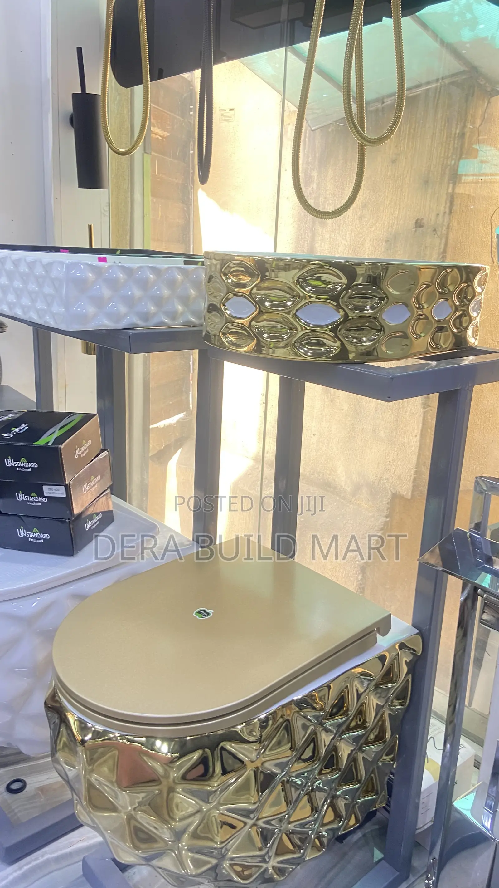 Luxury Gold Sets Water Closet