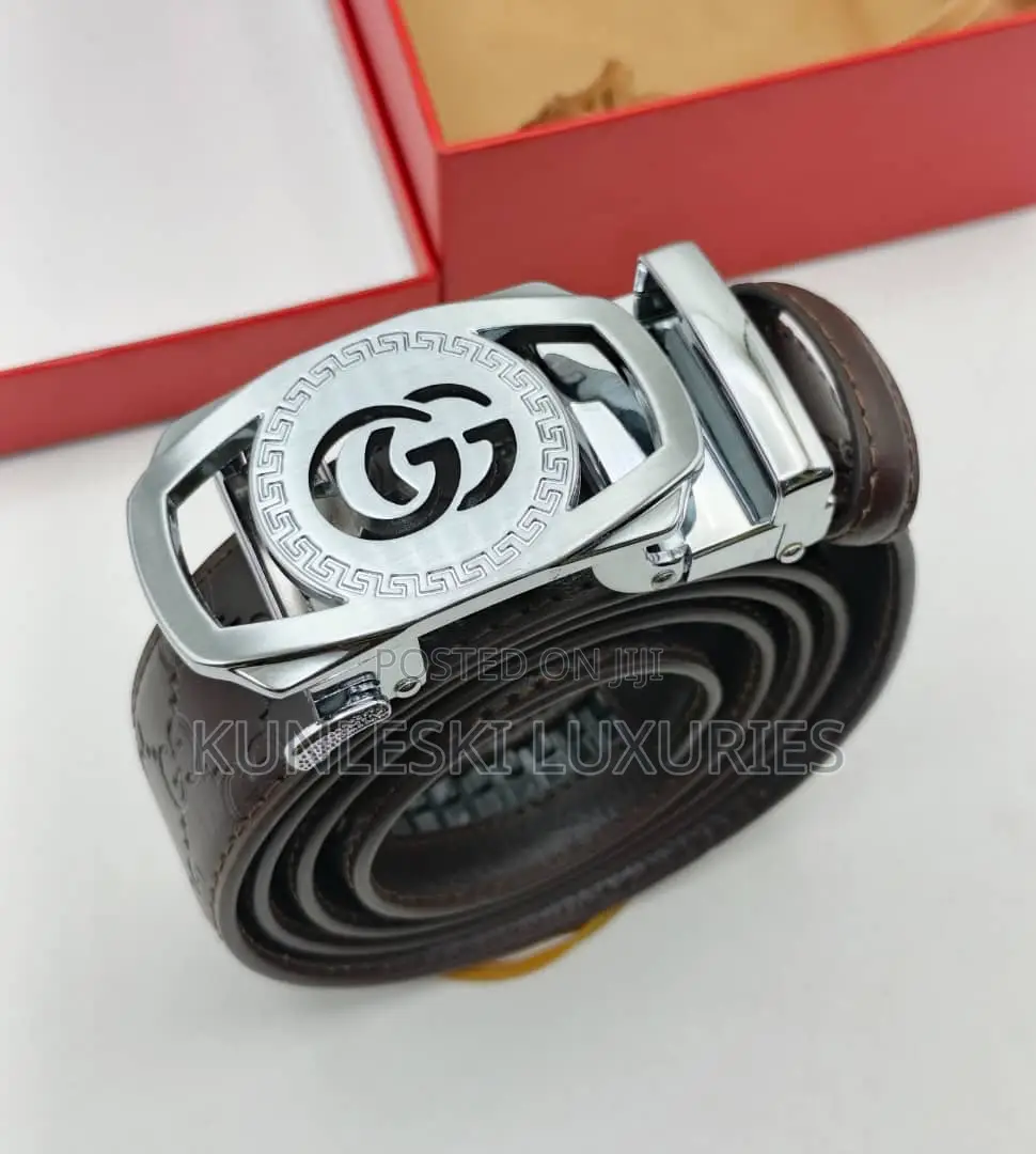 Original Gucci Leather Belt Collections
