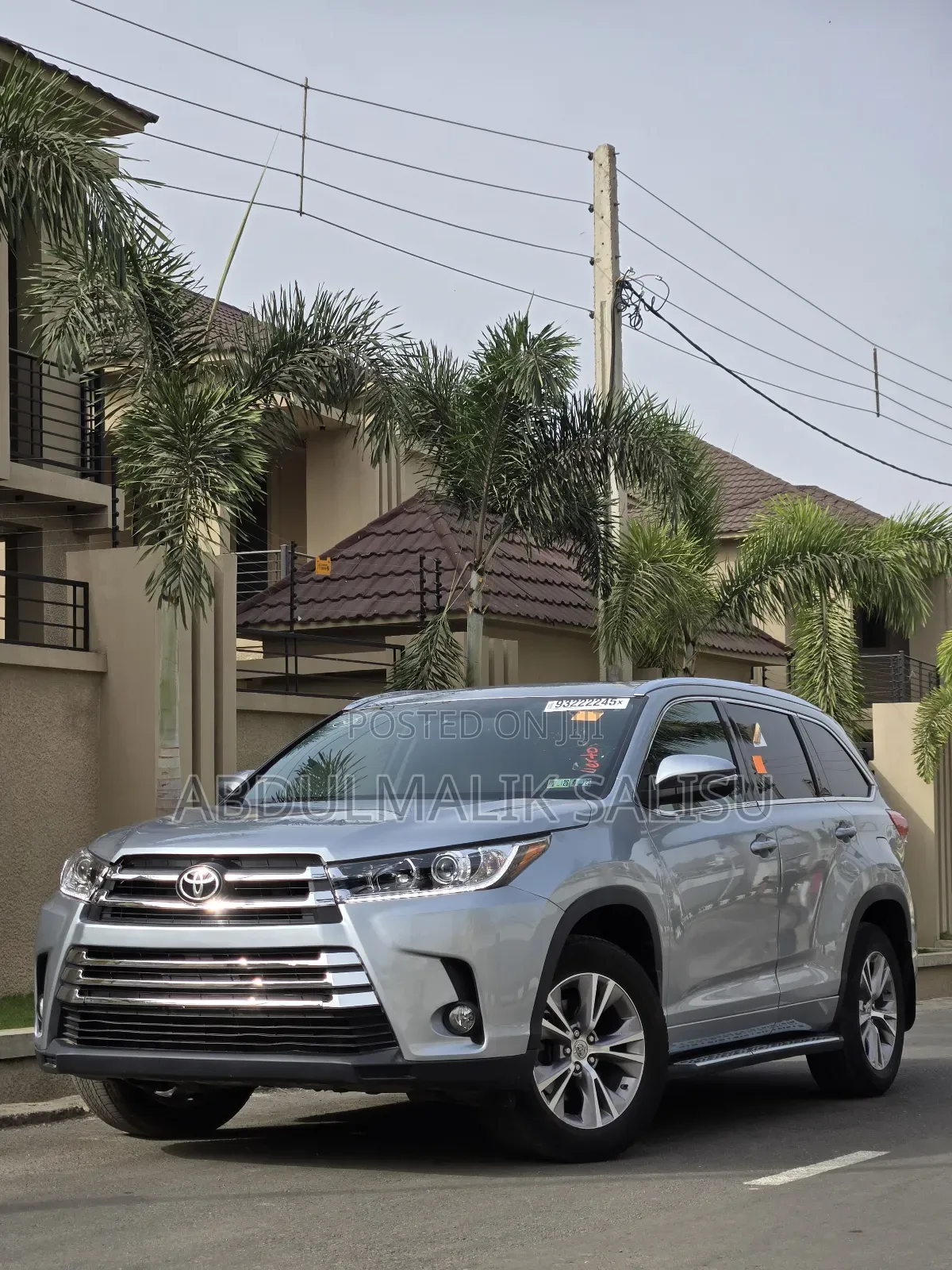 Toyota Highlander 2015 Silver