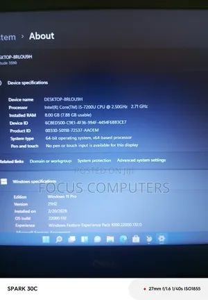 Laptop Dell Latitude 3590 8GB Intel Core i5 SSD 256GB