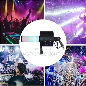 Led Smoke Confetti Gun