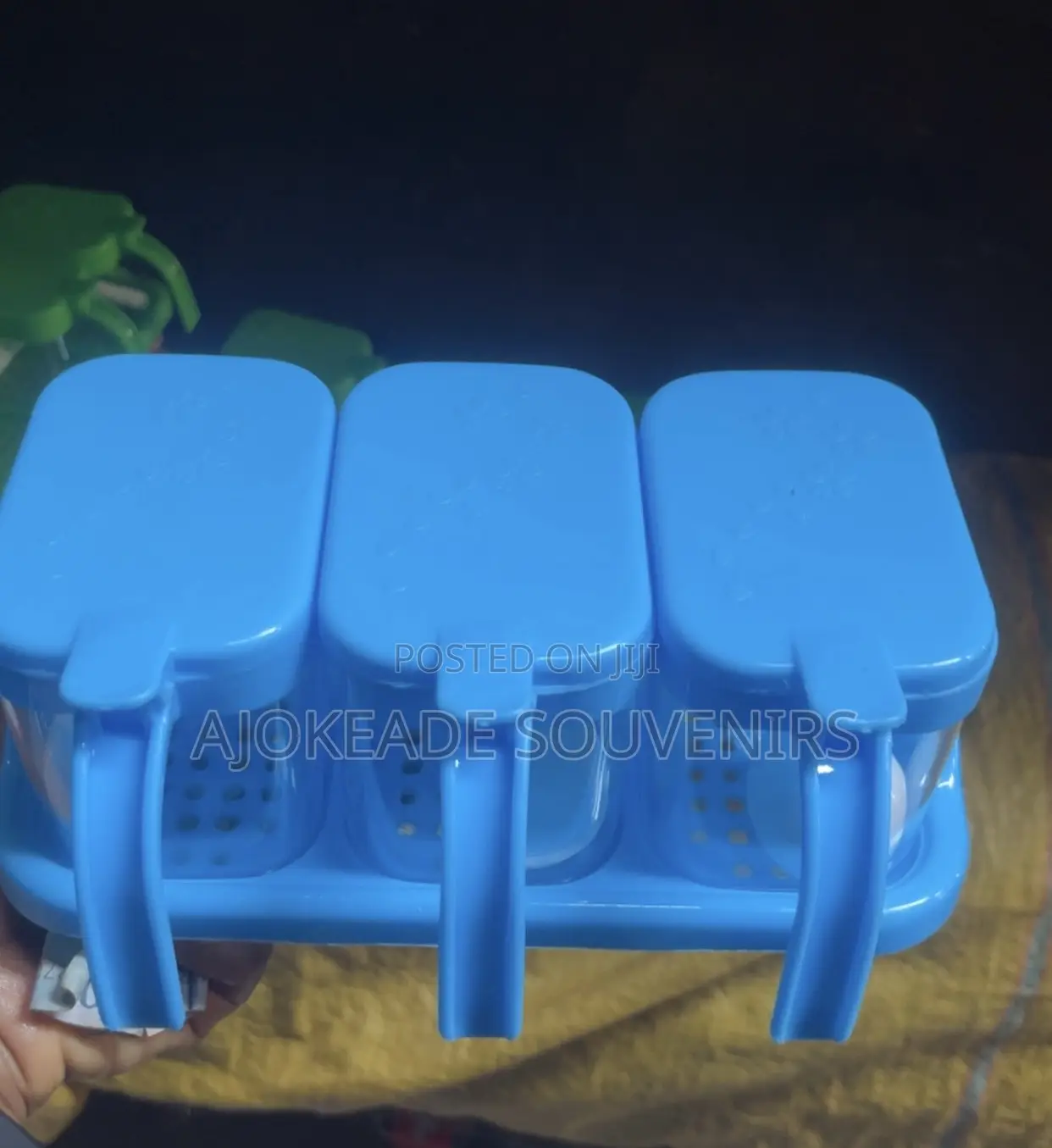 3pcs Plastic Spice Container