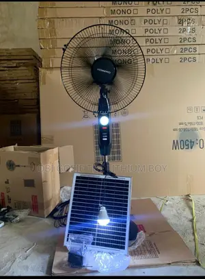 Charweek Solar Fan With Solar Panel 0nly Importer And Distributor