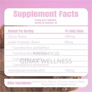 Women's Probiotic + Slippery Elm Gummies