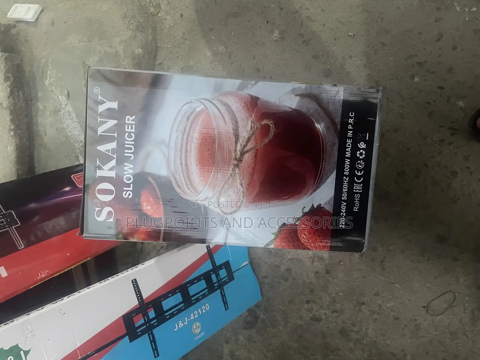 Sokany Slow Juicer Sk01009 + Free Delivery Today Only