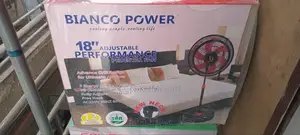 Bianco Power 18-Inch Pedestal Fan. Free Adjustable Height.